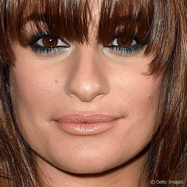 Lea Michele destacou os olhos com esfumado de sombra verde para o evento Family Equality Council's 2015 Los Angeles Awards Dinner